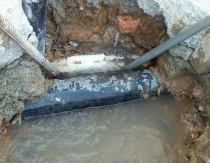 伊川测漏水之水管漏水